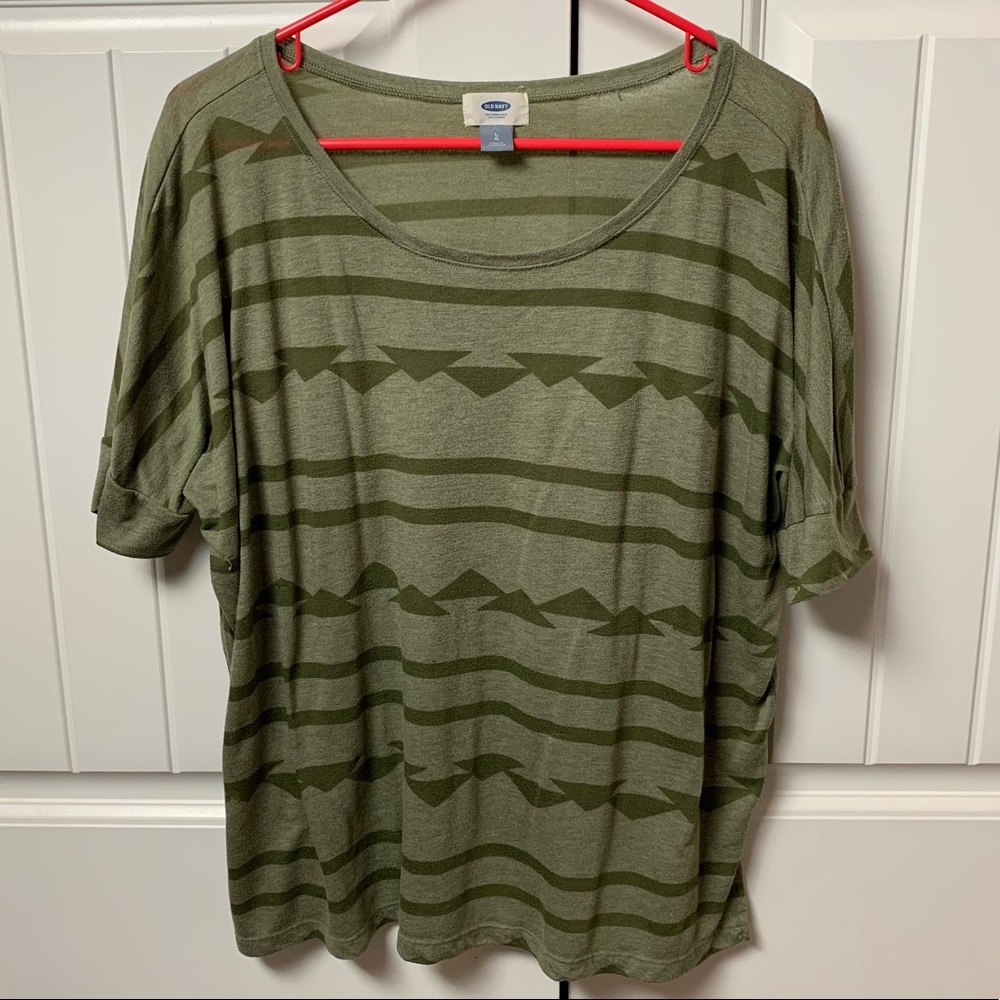 Old Navy Shirt Green